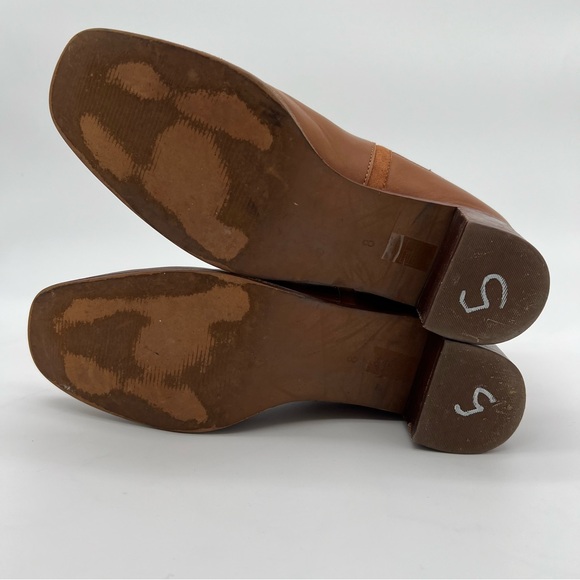 Madewell Leather Heeled Ankle “Brynn” Boots Size 8 - Picture 13 of 15